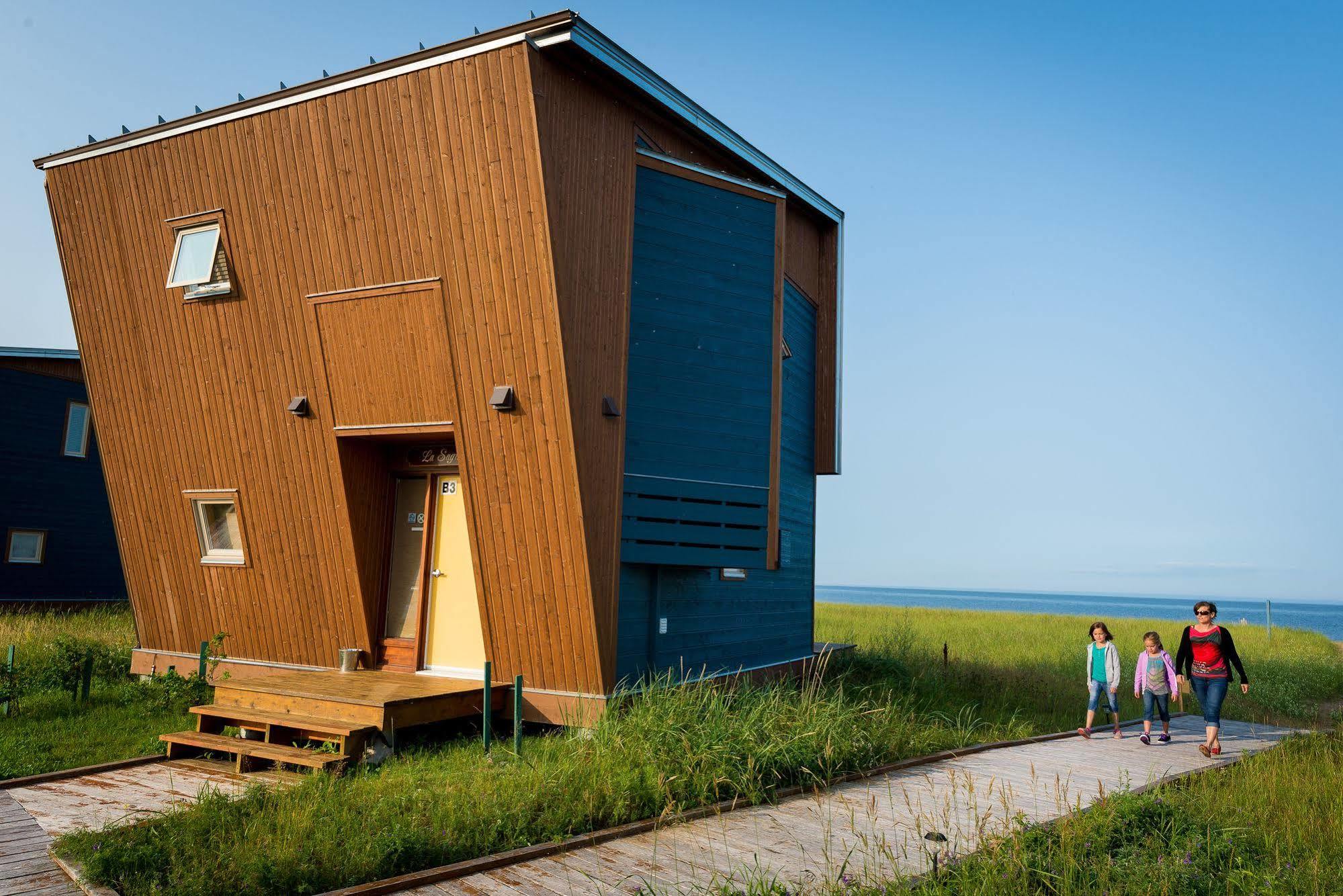 Les Chalets Du Bioparc Bonaventure Exterior foto